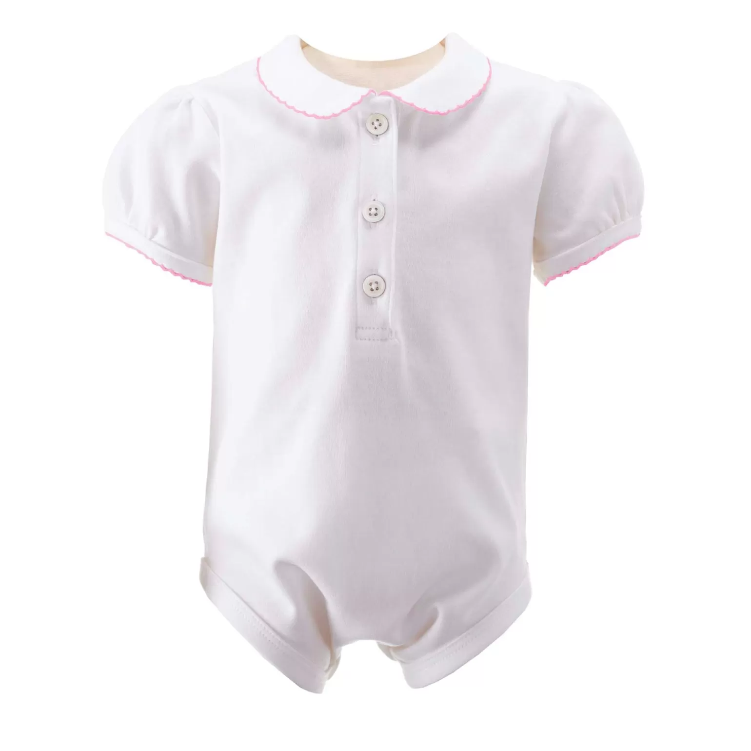 Rachel Riley Picot Trim Bodysuit | Baby Girl Sets & Outfits